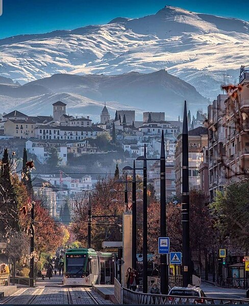 Blick auf Granada